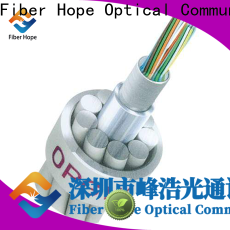 Fiber Hope optical ground wire companies communication system