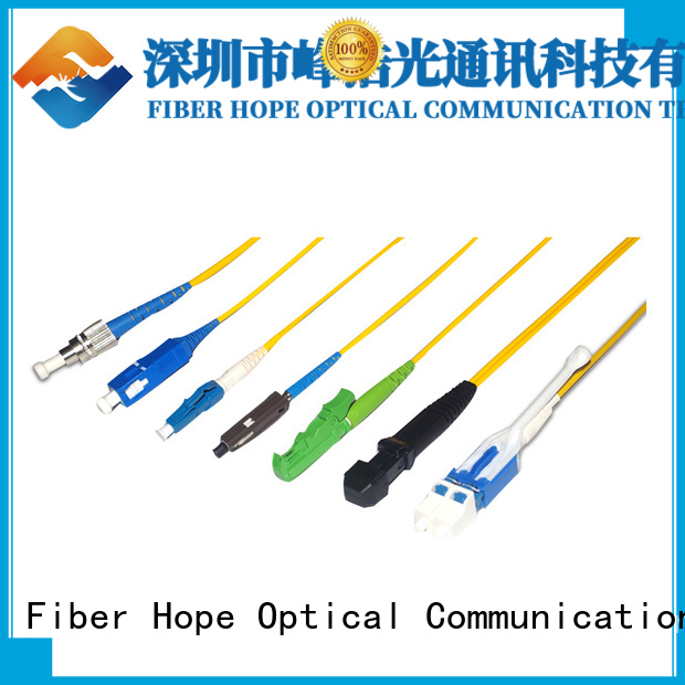 Оптоволоконный пигтейл Fiber Hope используется для сетей