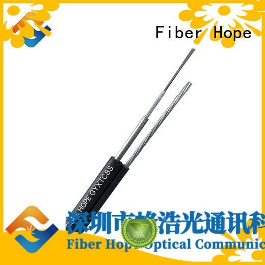 Fiber Hope thick protective layer outdoor fiber optic cable oustanding for outdoor