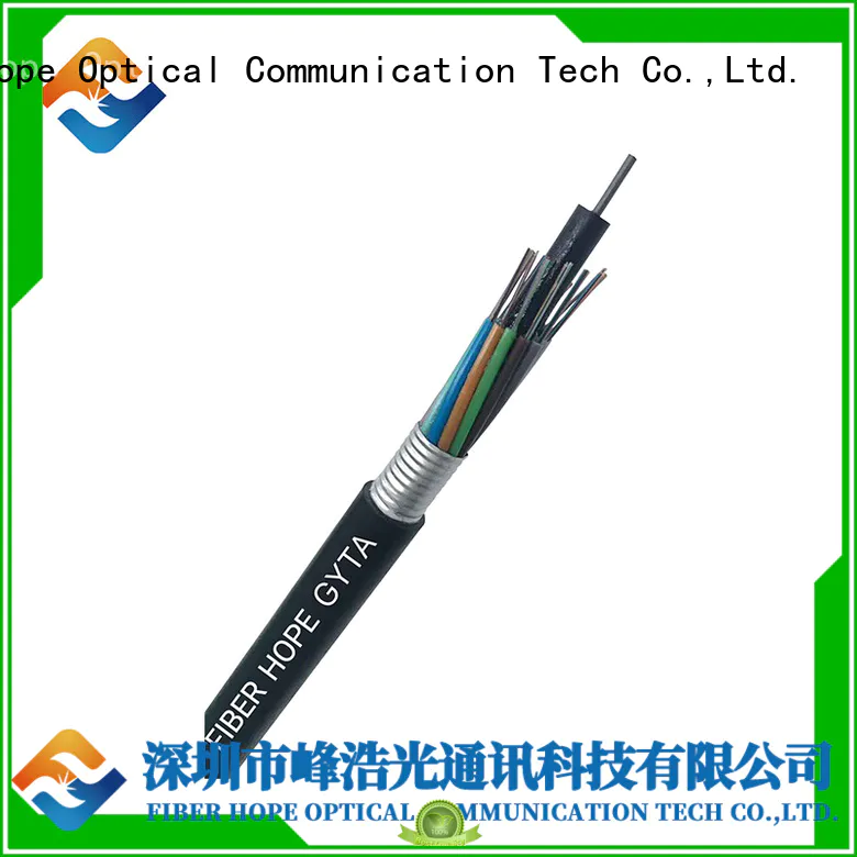 Fiber Hope outdoor fiber patch cable best choise for networks interconnection