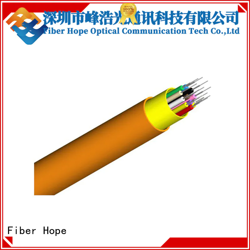 large transmission traffic indoor fiber optic cable satisfied with customers for transfer information
