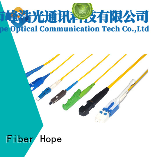 Fiber Hope fiber optic patch cord used for FTTx