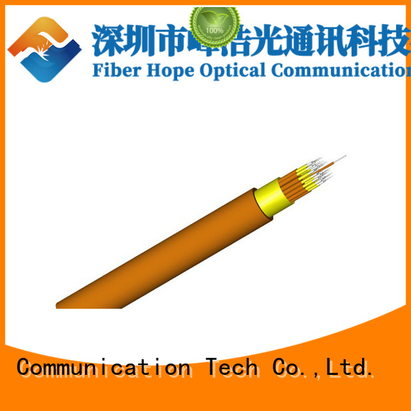 Fiber Hope fast speed indoor fiber optic cable suitable for communication equipment