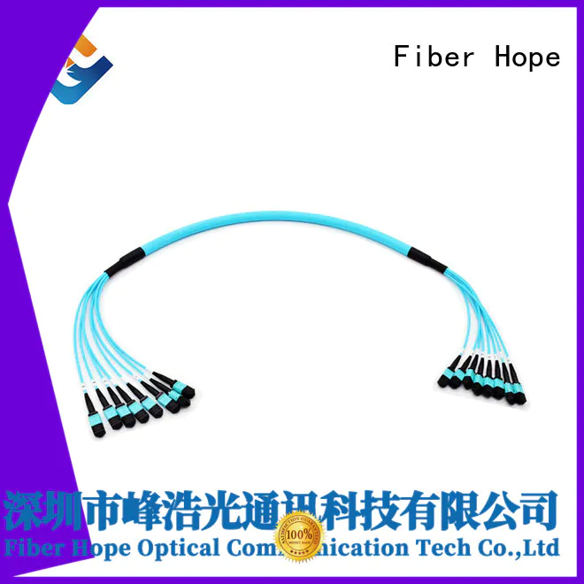 Fiber Hope mpo cable used for communication industry