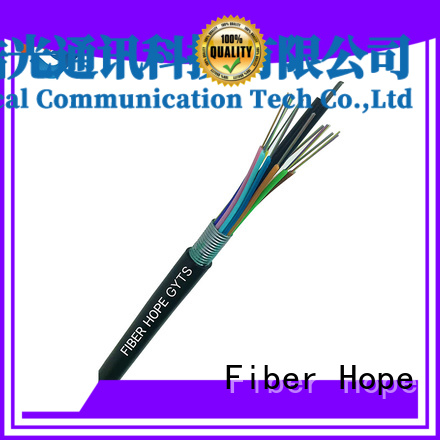 Fiber Hope waterproof outdoor fiber optic cable best choise for networks interconnection