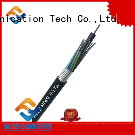 Fiber Hope armored fiber cable best choise for networks interconnection