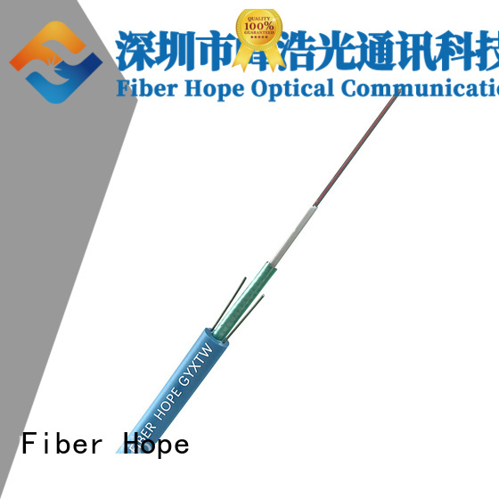 Fiber Hope waterproof outdoor fiber optic cable best choise for networks interconnection