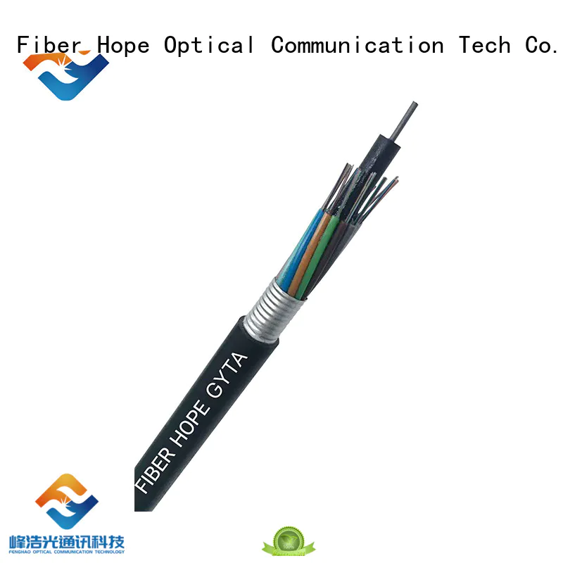 Fiber Hope waterproof armoured cable outdoor ideal for networks interconnection