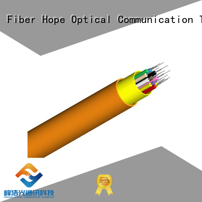 Fiber Hope good interference 12 core fiber optic cable indoor