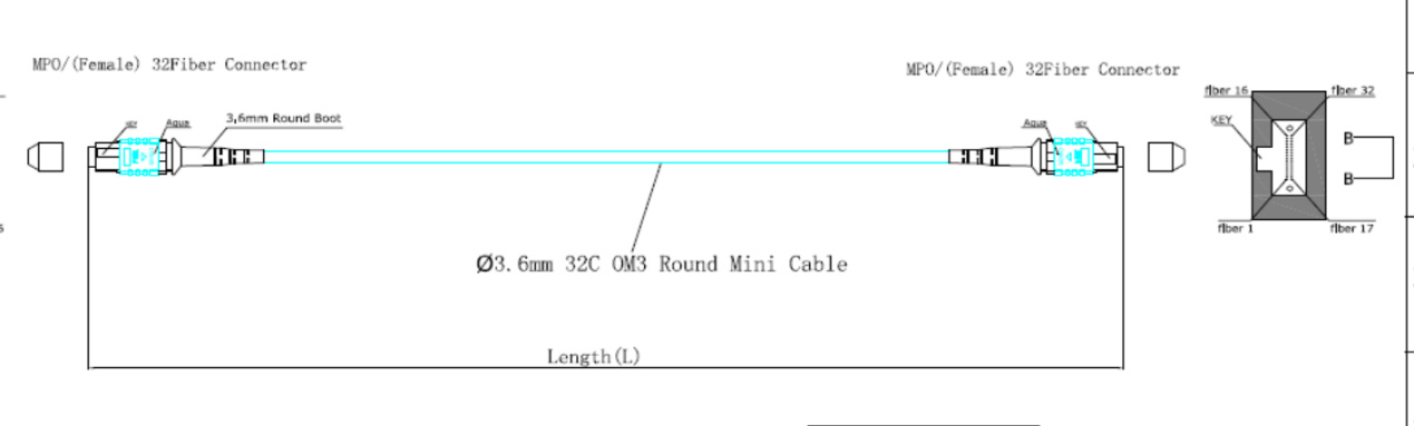 mpo cable networks Fiber Hope-1