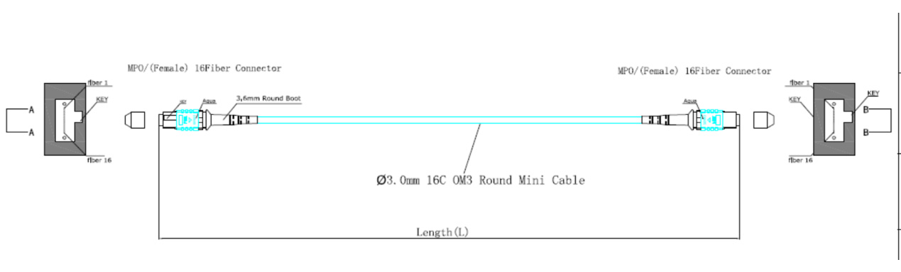 Fiber Hope mpo cable widely applied for communication industry-2