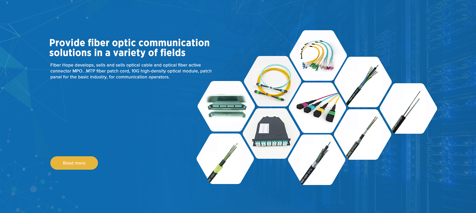 Fiber optic cable manufacturer