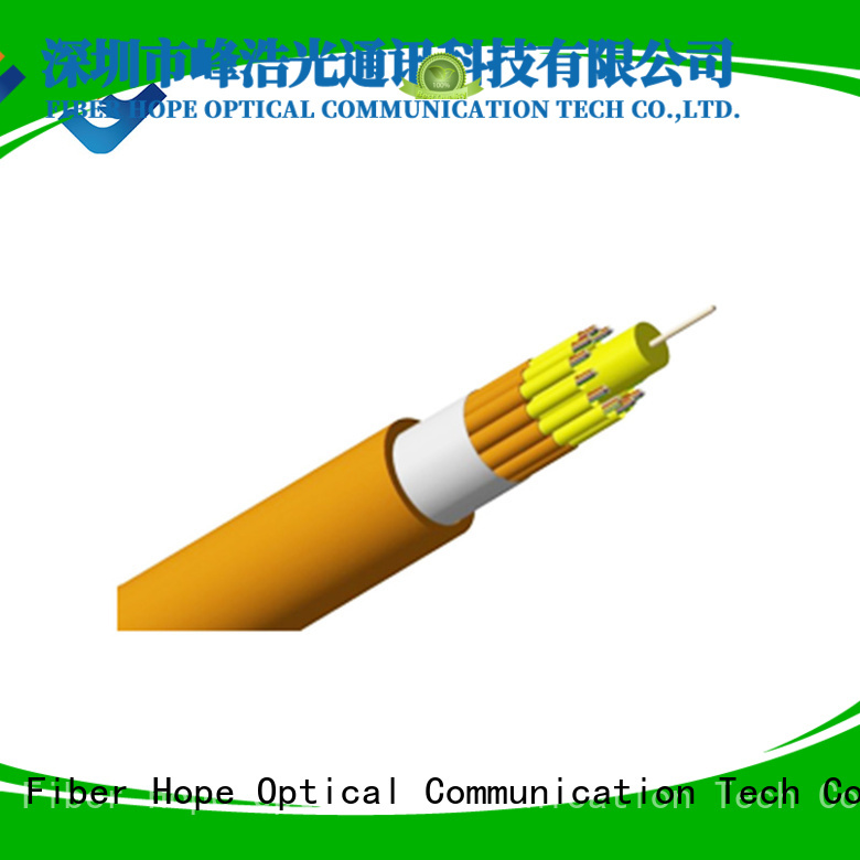 Fiber Hope good interference optical cable satisfied with customers for communication equipment