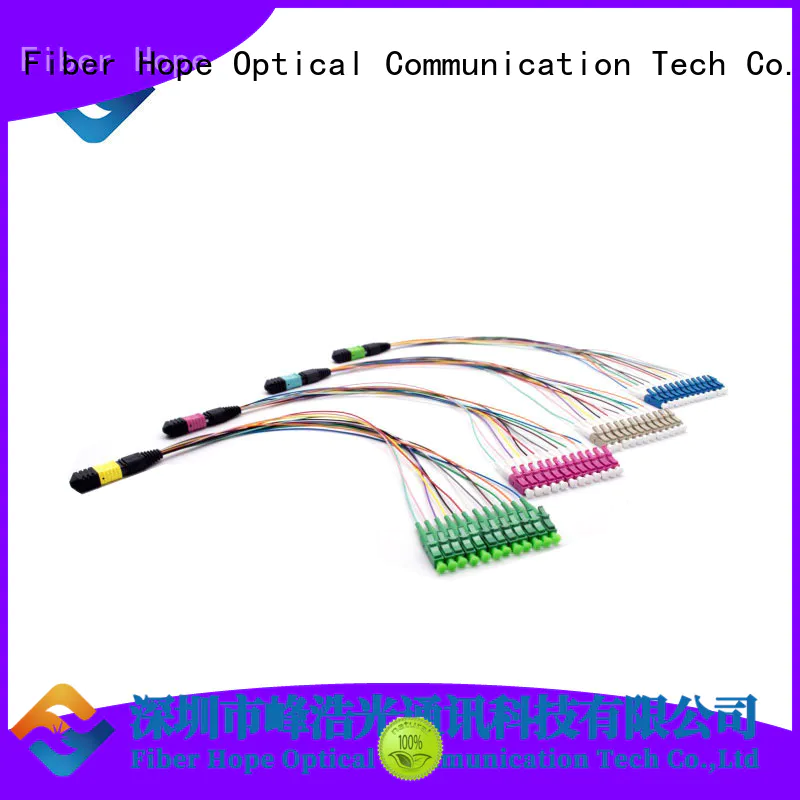 efficient fiber optic patch cord used for WANs