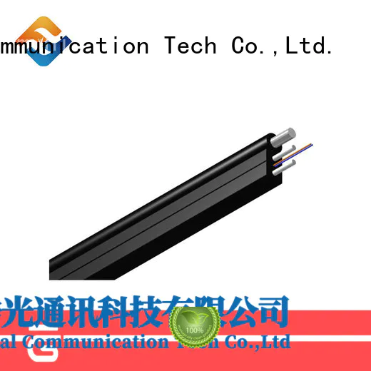 Fiber Hope light weight ftth drop cable suitable for building incoming optical cables