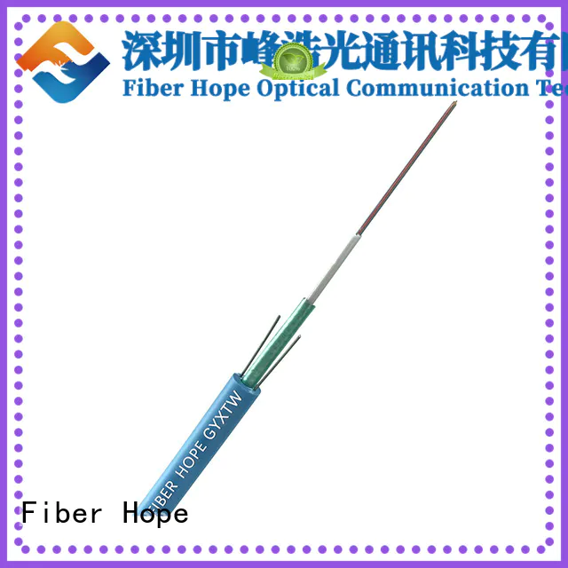 Fiber Hope thick protective layer outdoor fiber cable oustanding for networks interconnection