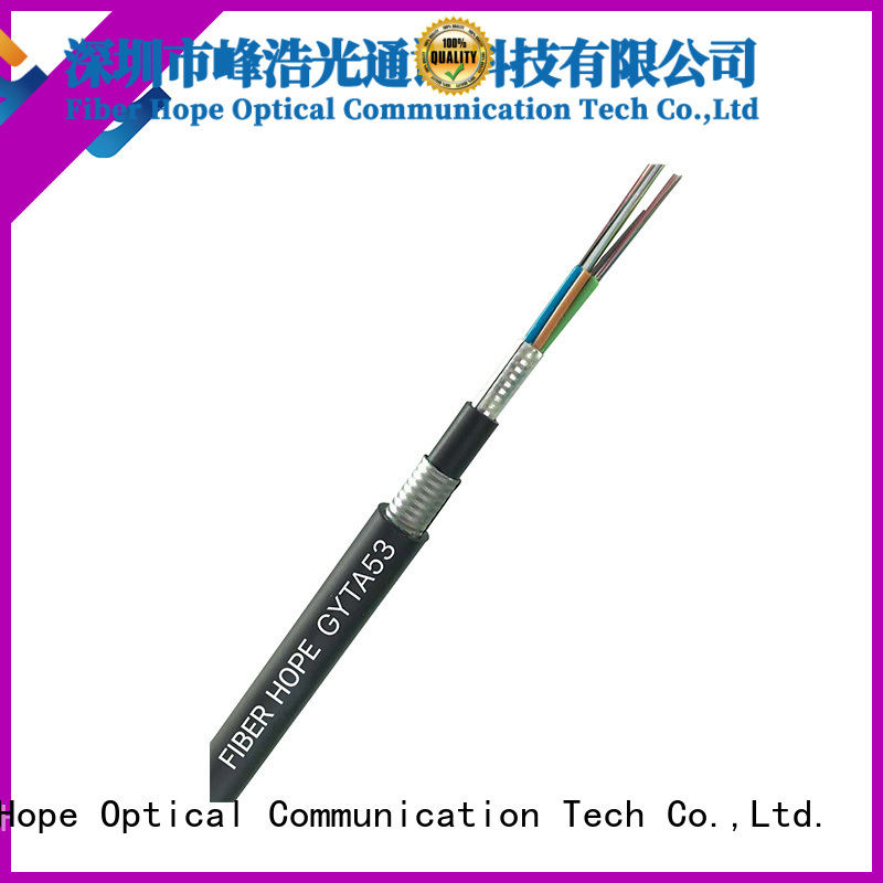 Fiber Hope high tensile strength outdoor cable ideal for networks interconnection