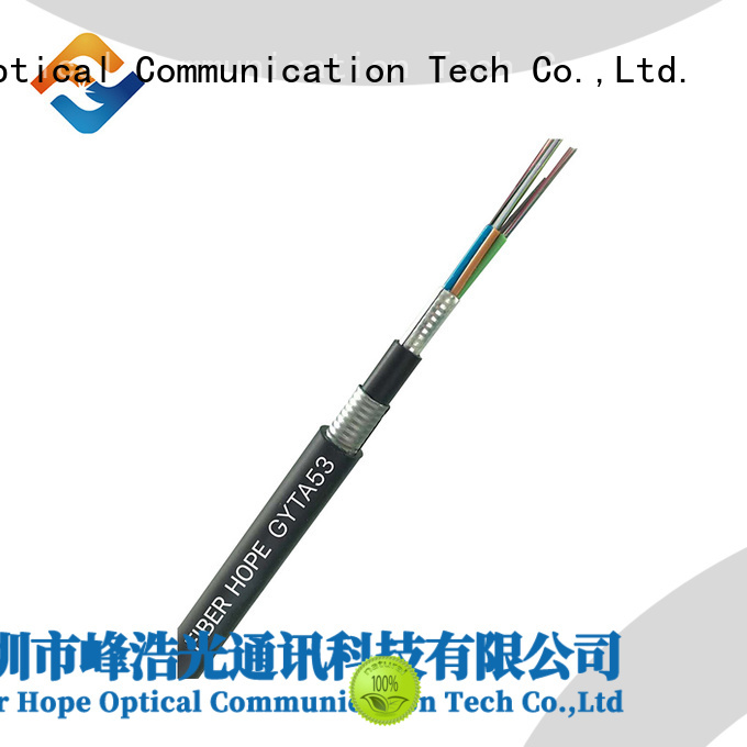 high tensile strength outdoor fiber cable ideal for outdoor