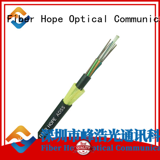 Fiber Hope All Dielectric Self-supporting used for lightning