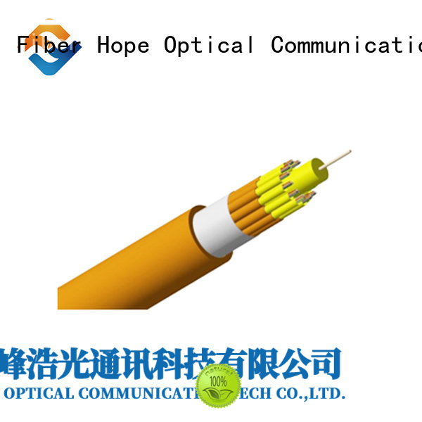 Fiber Hope good interference multimode fiber optic cable indoor