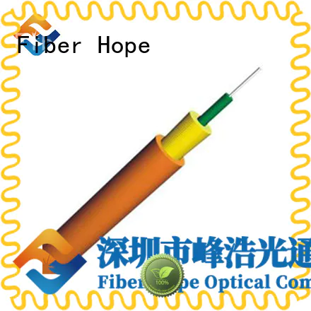 clear signal multimode fiber optic cable good choise for indoor