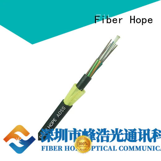 Fiber Hope high performance All Dielectric Self-supporting transmission systems