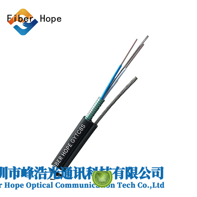 Fiber Hope thick protective layer outdoor fiber cable good for networks interconnection