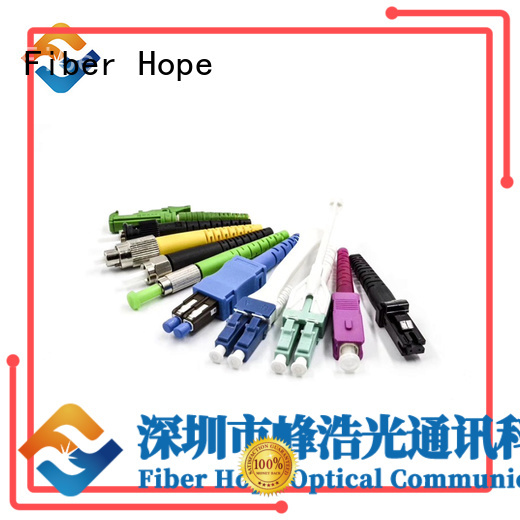 Fiber Hope high performance fiber optic patch cord widely applied for LANs