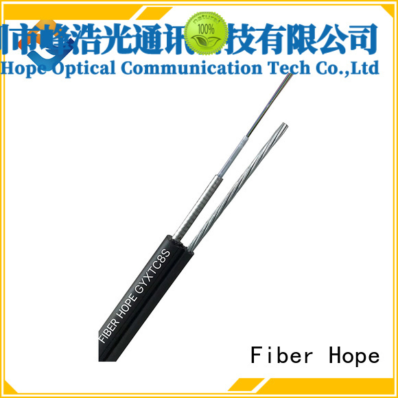 Fiber Hope armored fiber optic cable oustanding for networks interconnection
