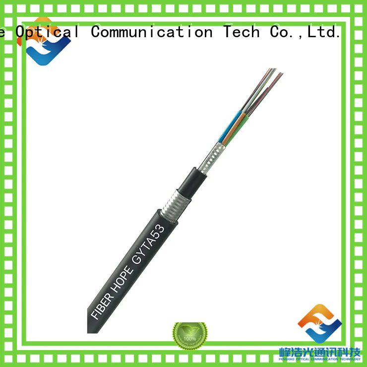 Fiber Hope thick protective layer outdoor fiber patch cable good for networks interconnection