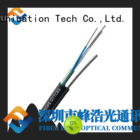 Fiber Hope armored fiber optic cable oustanding for outdoor