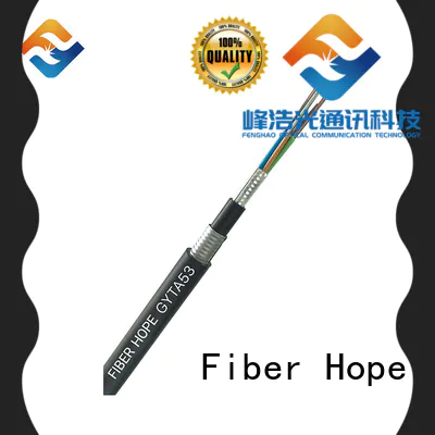 thick protective layer outdoor fiber optic cable best choise for outdoor