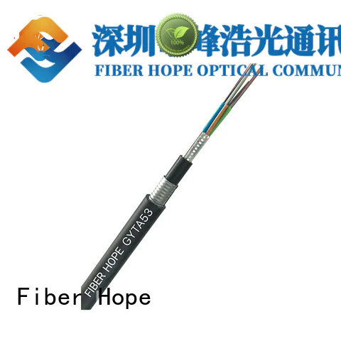 Fiber Hope thick protective layer fiber cable types best choise for outdoor