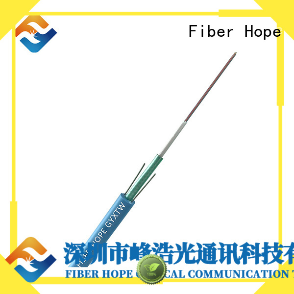 Fiber Hope armored fiber cable oustanding for networks interconnection