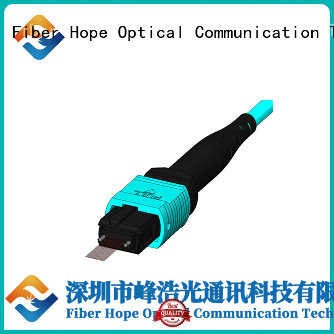 Fiber Hope good quality mpo cable widely applied for communication systems