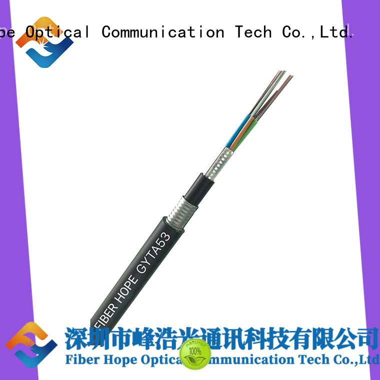 Fiber Hope thick protective layer outdoor fiber patch cable oustanding for outdoor