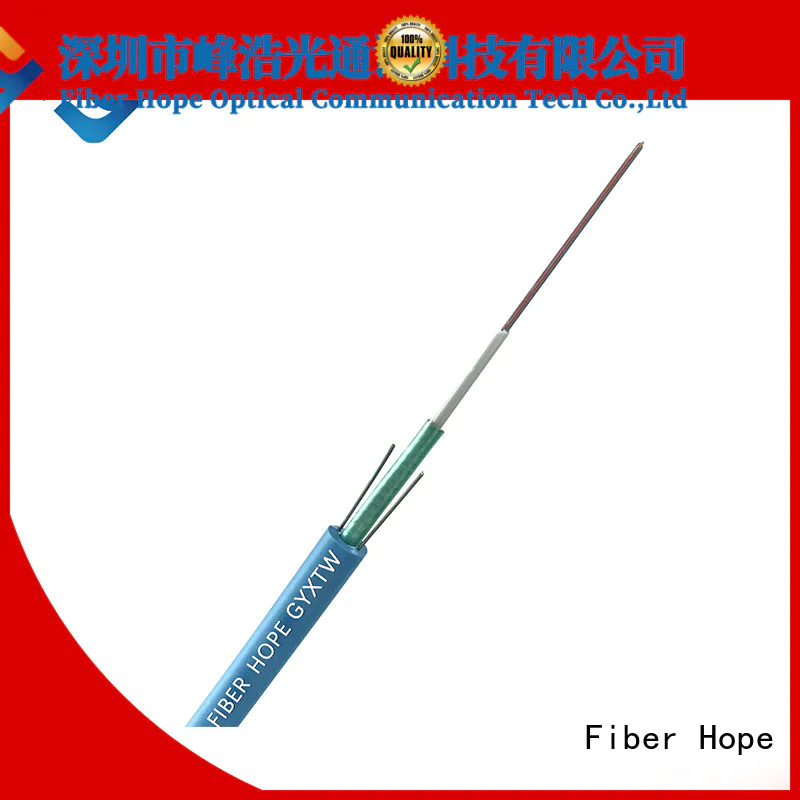 Fiber Hope armored fiber optic cable good for networks interconnection