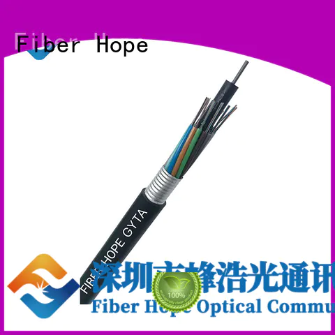 Fiber Hope waterproof fiber cable types best choise for networks interconnection