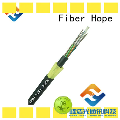 Fiber Hope adss cable used for transmission systems