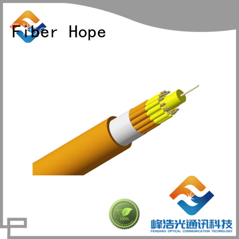 Fiber Hope multimode fiber optic cable satisfied with customers for communication equipment