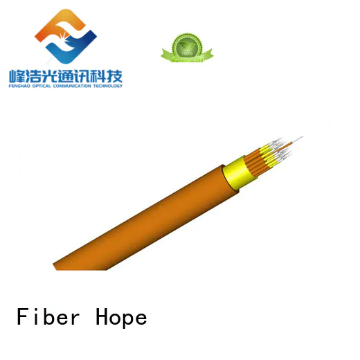 Fiber Hope clear signal indoor fiber optic cable excellent for computers