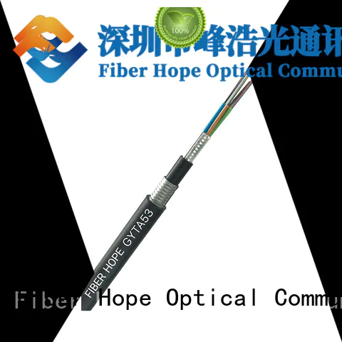 Fiber Hope high tensile strength outdoor fiber patch cable best choise for networks interconnection