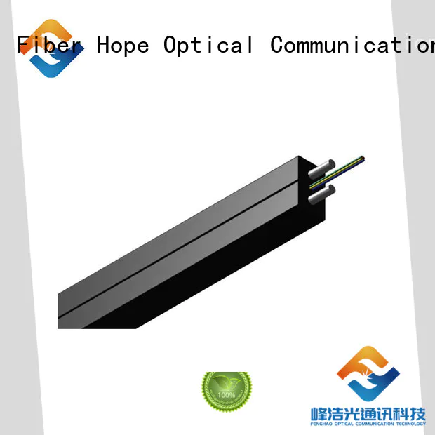 Fiber Hope light weight ftth cable widely employed for indoor wiring