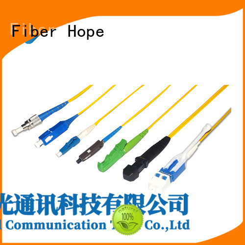 Fiber Hope fiber optic patch cord widely applied for communication industry