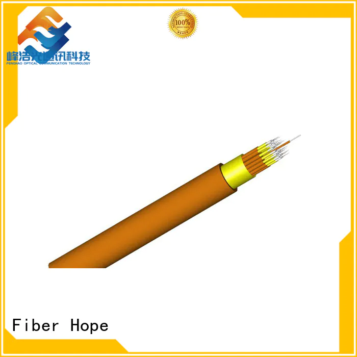 Fiber Hope 12 core fiber optic cable good choise for communication equipment