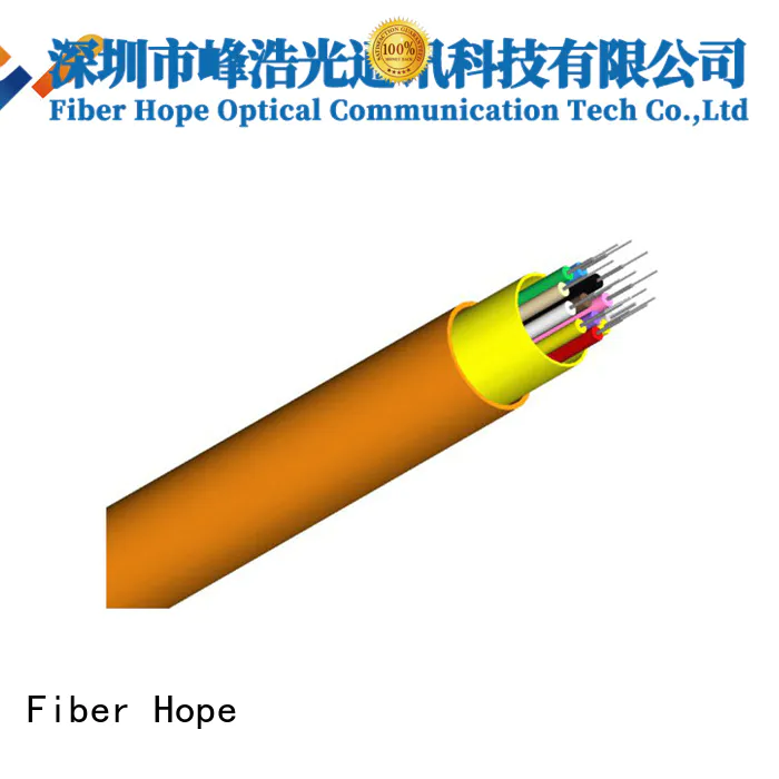 Fiber Hope indoor fiber optic cable excellent for transfer information