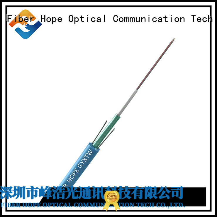 Fiber Hope thick protective layer multimode fiber optic cable networks interconnection