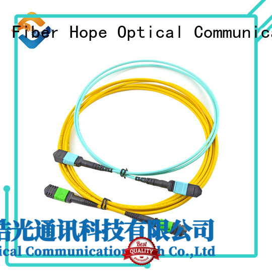 Fiber Hope cable assembly communication systems