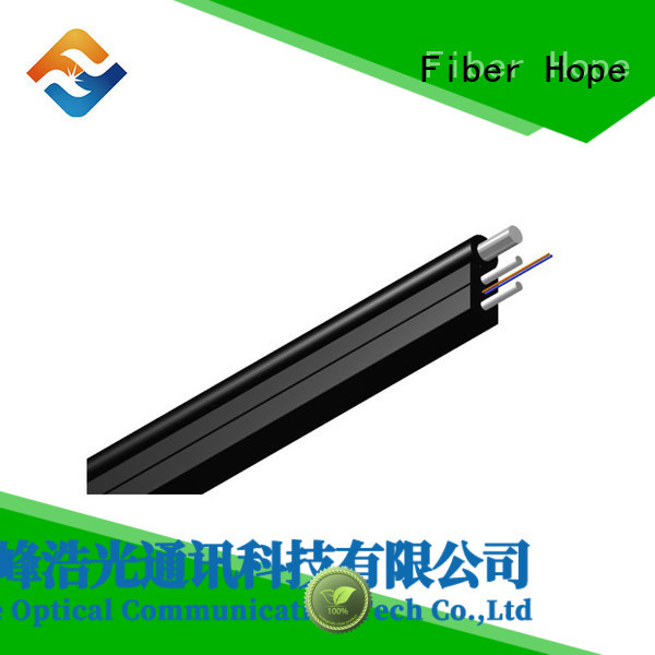Fiber Hope strong practicability ftth cable with many advantages indoor wiring