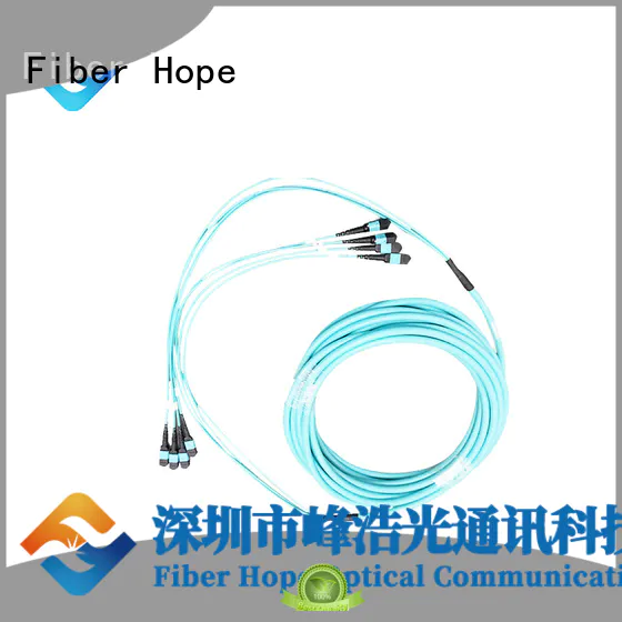 Fiber Hope good quality mpo to lc breakout cable WANs